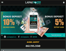 Tablet Screenshot of lapak88.com